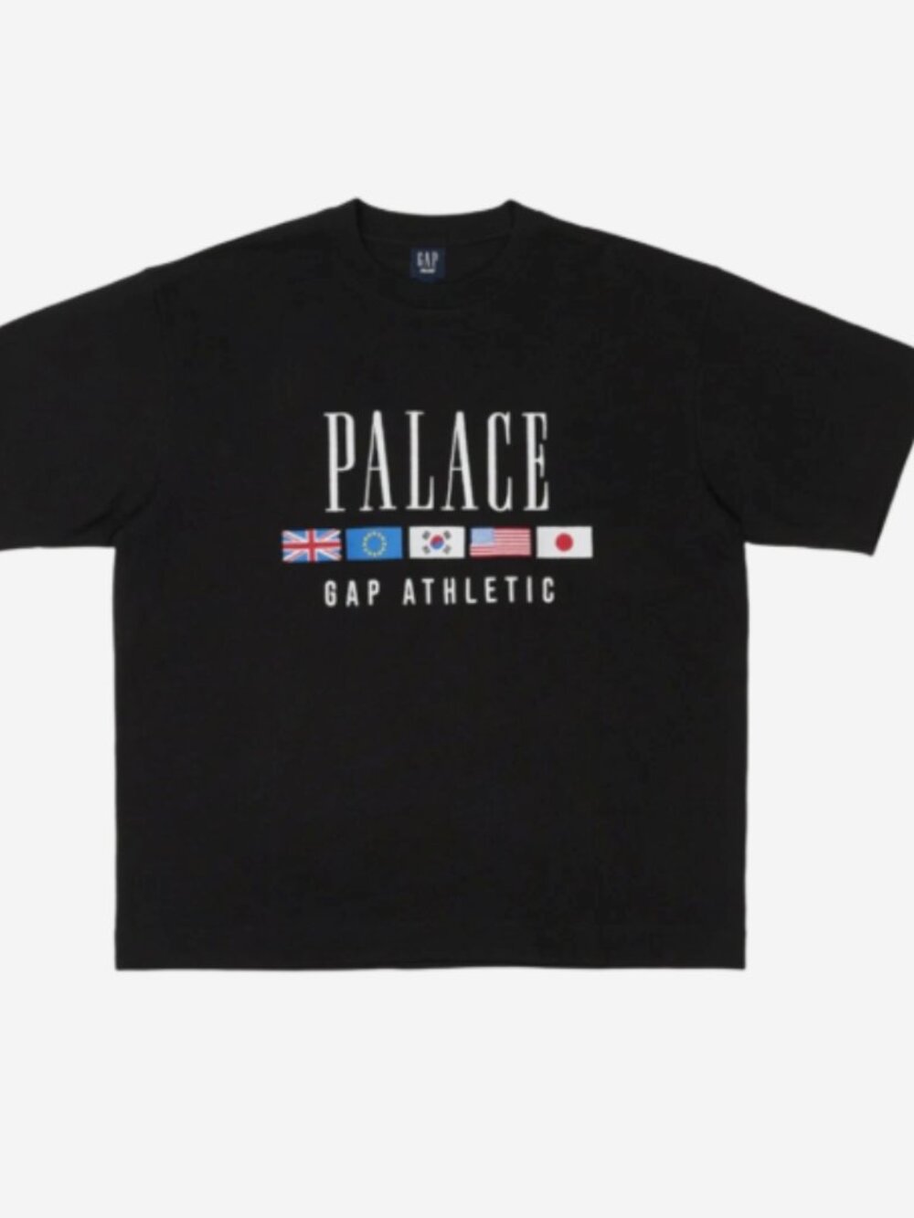 Palace x Gap Heavy Jersey T-Shirt Black Size M
